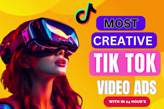 create tik tok video ads and ugc tiktok video ads for dropshipping products