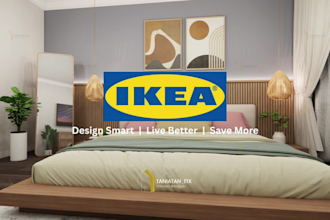 create interior design with ikea products
