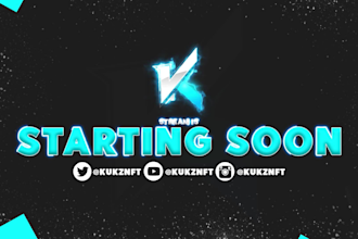 design twitch animated overlay for your stream
