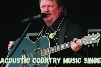 be your acoustic male vocalist  guitarist for a custom country song
