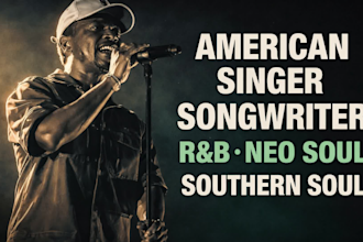 be your professional rnb soul neo soul american male country singer songwriter