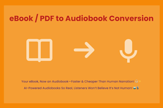 create an audiobook from your ebook or pdf using ultra realistic ai narration