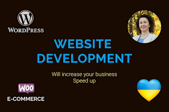 develop a wordpress ecommerce store website
