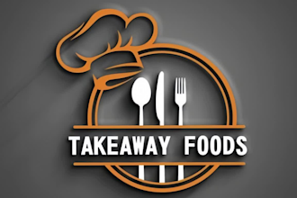 design food and restaurant logo