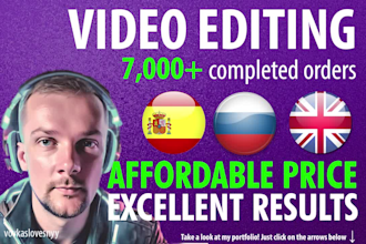 edit your video, add music, sounds, captions and effects