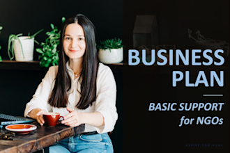 create a strategic and visual business plan for your ngo