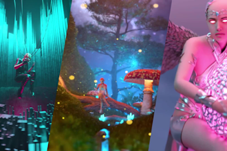 create 3d character fantasy and sci fi art animation