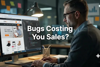 do website testing UI UX QA testing and bug report