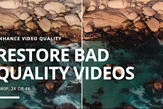 enhance and restore old videos in 4k