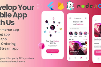 develop flutter apps for both android and ios