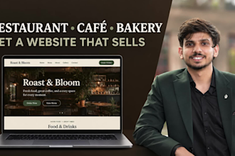 build custom websites for restaurants, cafes and bakeries
