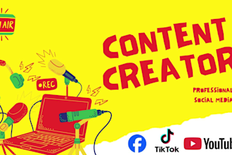 be your creative social media content creator and strategist
