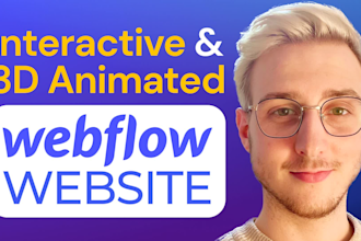design and develop your custom webflow website