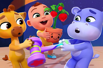 premium 3d cartoon kids animation, best kids learning video kids video editing