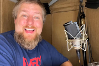 record a professional american male voice over