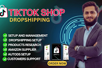 set up and manage tik tok shop dropshipping amazon to tiktok shop