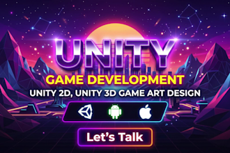 unity 2d, unity 3d game art design, unity game development