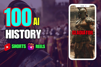 create ai history youtube short videos, instagram and tiktok reels