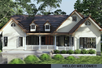do realistic architecture rendering and sketchup 3d modeling