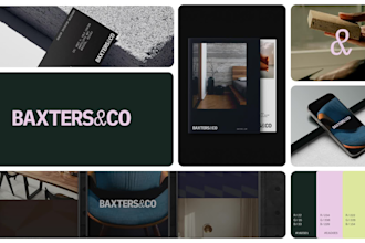 create a bespoke logo and company visual identity for you