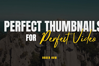 design youtube thumbnails for finance and business niche