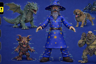 character modeling rigging animation in maya for games movies