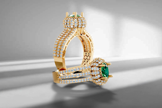 design professional 3d jewelry cad models for manufacturing