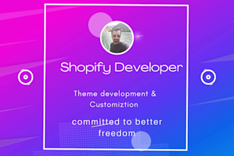 do shopify theme customization, custom liquid changes, bug fixes, html, css, js
