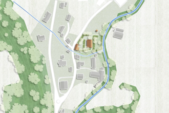 color render architectural site plan and master plan