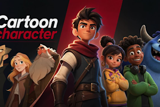create ai cartoon videos, animated stories, cartoon animation or 3d cartoons