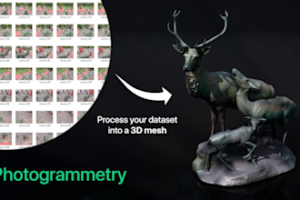 process your photogrammetry 3d model