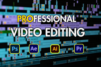 do video editing for youtube video, instagram reels editing