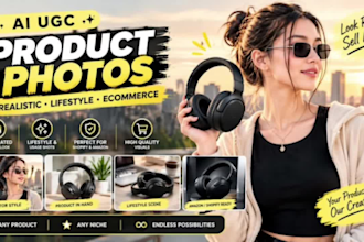 create ai ugc product photos for ecommerce brands