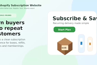 setup shopify subscription website subscription box appstle seal shopify expert