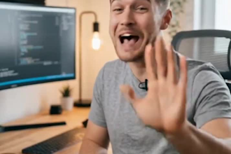 create an ai spokesperson video with natural voice