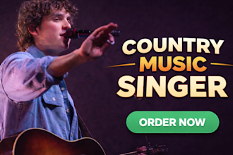 be your acoustic male country singer songwriter and pop vocalist