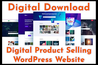 create digital products store wordpress website easy digital download edd