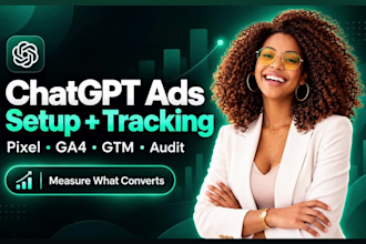 set up chat gpt ads conversion tracking chatgpt ads campaign setup with ga4 GTM