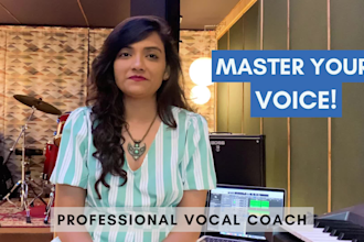 provide singing lessons, vocal lessons, voice coaching