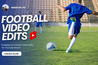 create you high quality football edit for social media