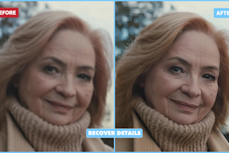 enhance, improve, upscale and denoise your low quality video to 4k