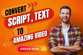turn your script or article into video using stock footages