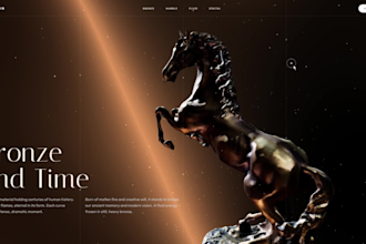 create a 3d animated website, 3d animation, interactive website design, threejs