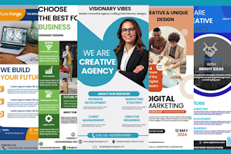design professional roll up banners for trade shows, events, and retail displays