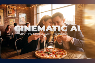 craft a stunning cinematic ai video for brands, promos and storytelling