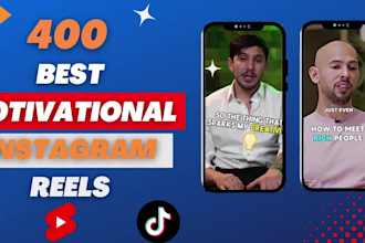 make the best viral motivational instagram reels,  youtube shorts, tiktok video