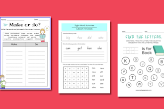 do custom kids worksheets children worksheets kindergarten
