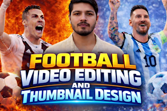 professional football video editing and stunning highlights