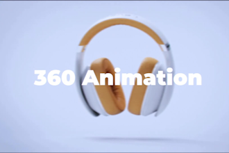 create premium 3d 360 animations for products