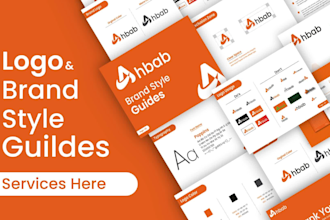 design business logo and brand identity, brand guidelines, branding kit